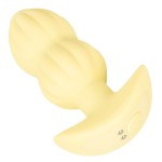 Желтая анальная пробка с вибрацией Cuties Vibrating Mini Butt Plug - 8 см. Желтая анальная пробка с вибрацией Cuties Vibrating Mini Butt Plug - 8 см.