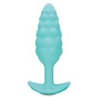 Мятный рельефный анальный виброплаг Bump - 12 см. Мятный рельефный анальный виброплаг Bump - 12 см.