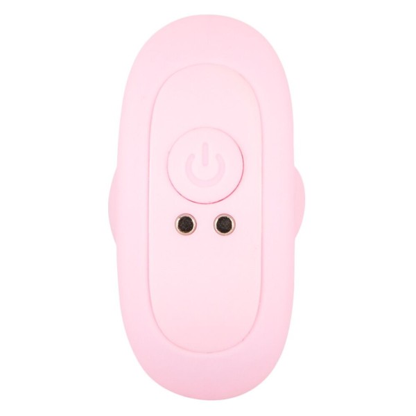 Розовая анальная пробка с вибрацией Cuties Vibrating Mini Butt Plug - 8 см. Розовая анальная пробка с вибрацией Cuties Vibrating Mini Butt Plug - 8 см.