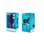 Черная вибропробка для ношения Vibrating Snug Plug 5 - 16,5 см.