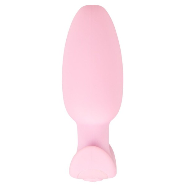 Розовая анальная пробка с вибрацией Cuties Vibrating Mini Butt Plug - 8 см. Розовая анальная пробка с вибрацией Cuties Vibrating Mini Butt Plug - 8 см.