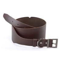 Ремень из натуральной кожи коричневого цвета - размер XS Ремень из натуральной кожи коричневого цвета - размер XS