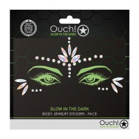 Декоративное украшение из камней на клеевой основе Body Jewelry Stickers