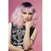 Нежно-розовый парик Любимый котенок Нежно-розовый парик Любимый котенок