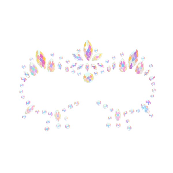 Декоративное украшение из камней Body Jewelry Stickers на клеевой основе