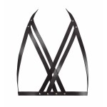 Черная упряжь Halter Bra Harness