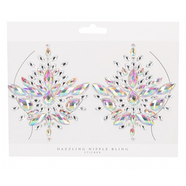 Сверкающие пэстисы Dazzling Nipple Bling Sticker