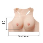 Протез молочных желез в форме борцовки (3 размер)