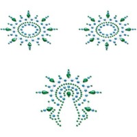 Набор наклеек из голубых и зеленых страз Petits Joujoux Gloria Набор наклеек из голубых и зеленых страз Petits Joujoux Gloria