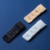 Набор из 3 разноцветных удлинителей для бюстгальтера шириной в 1 крючок Набор из 3 разноцветных удлинителей для бюстгальтера шириной в 1 крючок