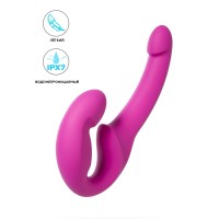 Розовый безремневой страпон Share Lite Розовый безремневой страпон Share Lite