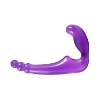 Фиолетовый безремневой страпон Galileo - 19 см. Фиолетовый безремневой страпон Galileo - 19 см.