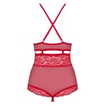 Изящное кружевное боди с интимным доступом