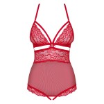 Изящное кружевное боди с интимным доступом