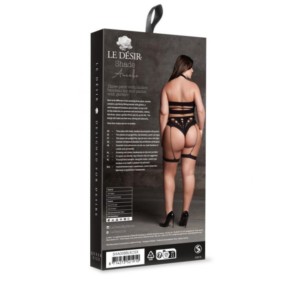 Эффектный комплект белья Ananke размера plus size