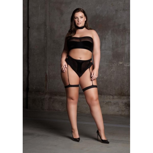 Эффектный комплект белья Ananke размера plus size