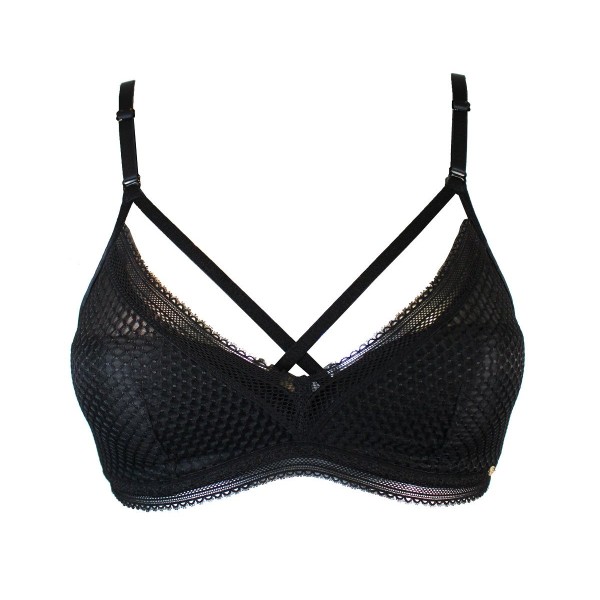 Стильный бюстгальтер-бралетт Diamond Mesh Non Wired Padded Bralette