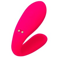Розовый вибратор для пар Prawno с пультом ДУ Розовый вибратор для пар Prawno с пультом ДУ