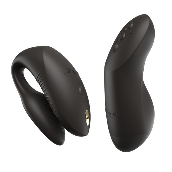 Черный вибратор для пар We-Vibe Chorus Pro