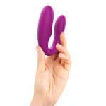 Лиловый вибратор для пар Match Up Couple Vibrator with Remote Control