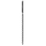 Серебристый стимулятор уретры из металла Urethral Sounding Metal Stick - 9 см.