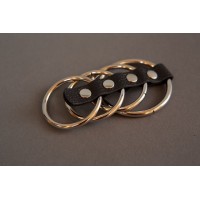 Сбруя на фаллос и мошонку из 4 колец Сбруя на фаллос и мошонку из 4 колец