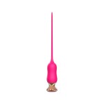 Розовый тонкий стимулятор Nipple Vibrator - 23 см.