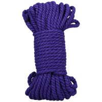Фиолетовая верёвка для связывания и фиксации Bind Tie - 15,24 м. Фиолетовая верёвка для связывания и фиксации Bind Tie - 15,24 м.