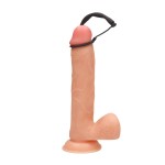 Черный стимулятор уретры с кольцом на головку Silicone Plug Cock Ring Set