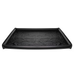 Черная виниловая простынь с надувными краями Nuru Inflatable Vinyl Massage Sheet
