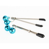 Зажимы на соски с колокольчиками на конце Зажимы на соски с колокольчиками на конце