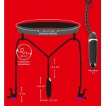 Женские вибростринги с зажимами для половых губ Spreader String with Vibrator