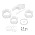 Белая клетка для пениса Silicone Small 2 in Cock Cage With Ball Divider