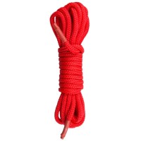 Красная веревка для связывания Nylon Rope - 5 м. Красная веревка для связывания Nylon Rope - 5 м.