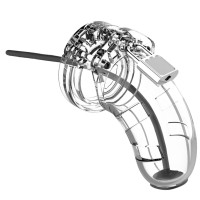 Прозрачный мужской пояс верности со стимулятором уретры Cock Cage Model 15 Chastity 3.5 Прозрачный мужской пояс верности со стимулятором уретры Cock Cage Model 15 Chastity 3.5