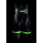 Набор для бондажа Thigh Cuffs with Belt and Handcuffs - размер S-M