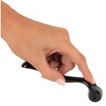 Черное колесо Вартенберга Micro Pinwheel - 13,4 см. Черное колесо Вартенберга Micro Pinwheel - 13,4 см.