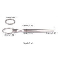 Металлический уретральный конусовидный плаг Металлический уретральный конусовидный плаг