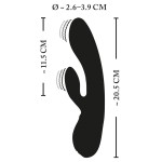 Черный вибратор-кролик с электростимуляцией E-Stim Rabbit Vibrator - 20,5 см. Черный вибратор-кролик с электростимуляцией E-Stim Rabbit Vibrator - 20,5 см.