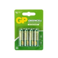 Батарейки солевые GP GreenCell AA/R6G - 4 шт. Батарейки солевые GP GreenCell AA/R6G - 4 шт.