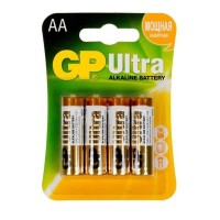 Батарейки алкалиновые GP Ultra Alkaline AA/LR6 - 4 шт. Батарейки алкалиновые GP Ultra Alkaline AA/LR6 - 4 шт.