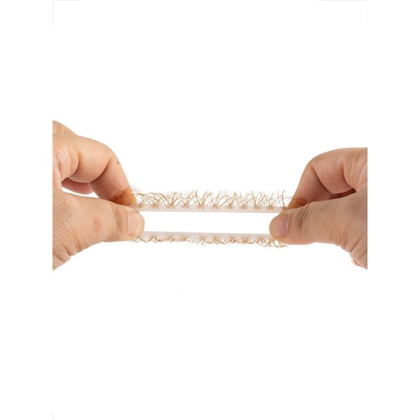 Эрекционное кольцо с бежевыми «ресничками»