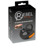 Черный вибростимулятор мошонки RC Scrotum Stimulator with Vibration Черный вибростимулятор мошонки RC Scrotum Stimulator with Vibration