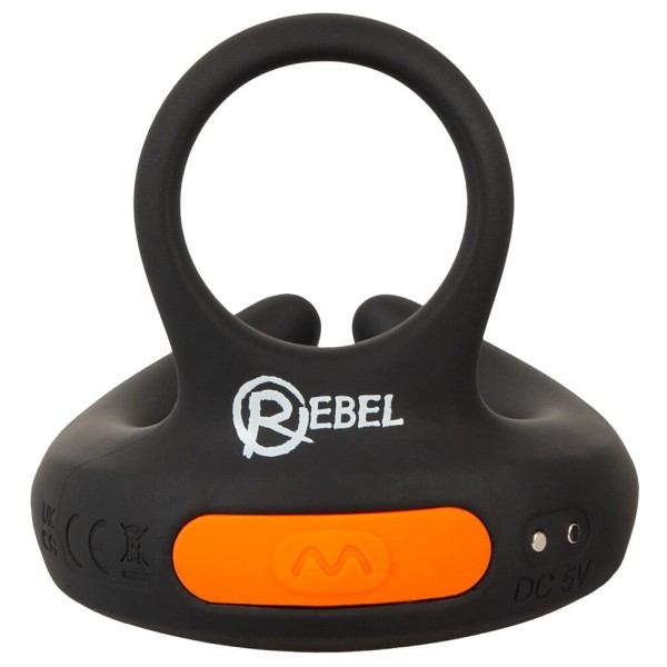 Черный вибростимулятор мошонки RC Scrotum Stimulator with Vibration Черный вибростимулятор мошонки RC Scrotum Stimulator with Vibration