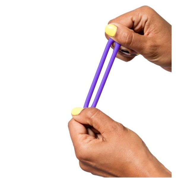 Набор из 3 фиолетовых эрекционных колец Remix Trio