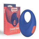 Синее эрекционное кольцо RRRING Casual Date Cock Ring