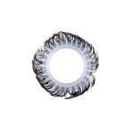 Эластичное эрекционное колечко с черными «ресничками»