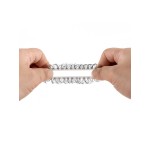 Эластичное эрекционное колечко с черными «ресничками»