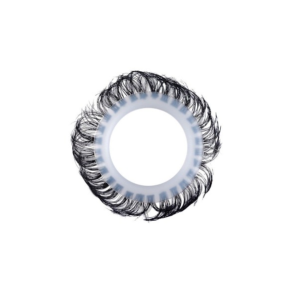 Эластичное эрекционное колечко с черными «ресничками»