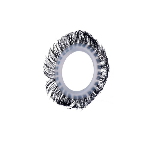 Эластичное эрекционное колечко с черными «ресничками»
